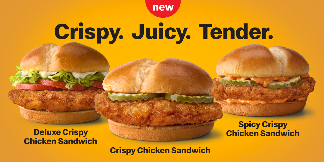 Crispy Chicken arrives at McDonald’s | Black Family Restaurants